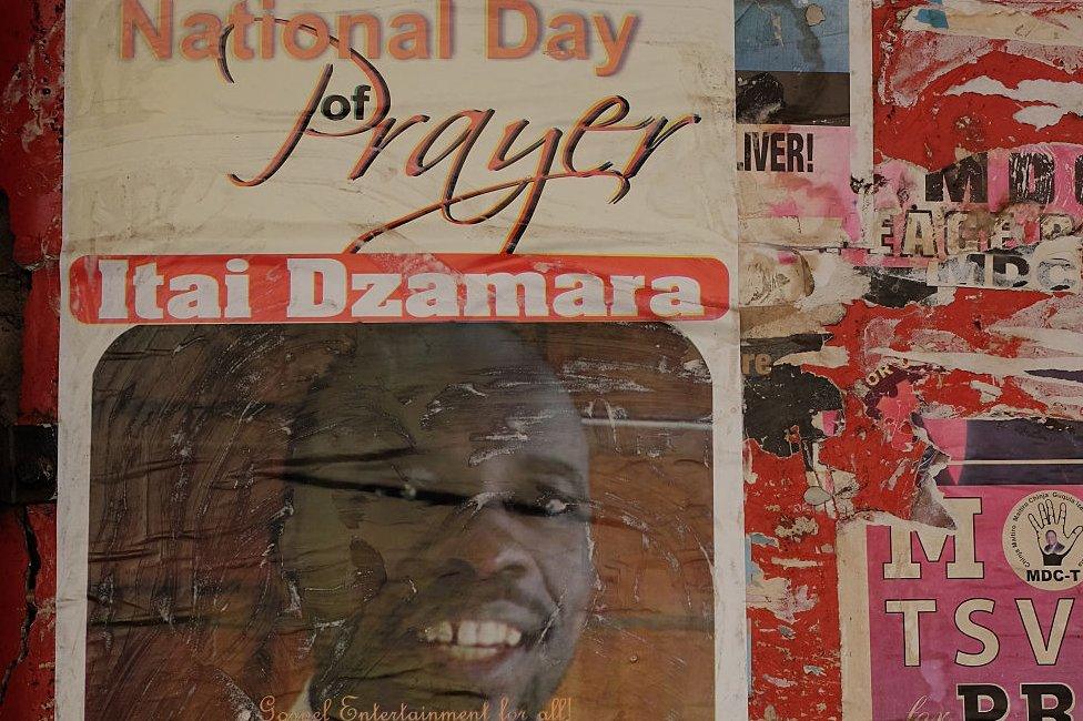 Poster advertising an event for Itai Dzamara