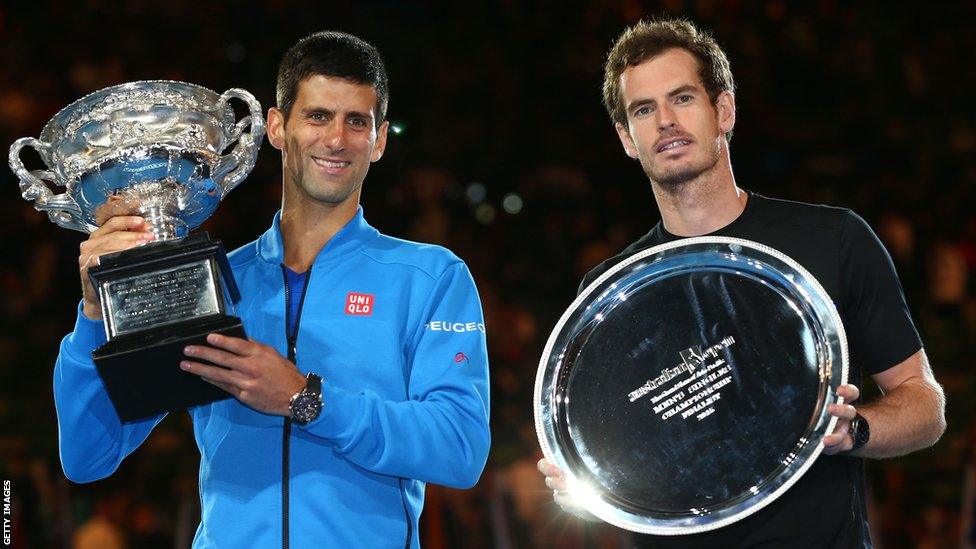 Andy Murray lost in his fourth Australian Open final