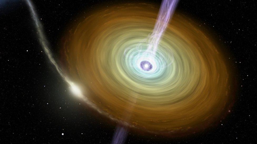 Artist's impression of a neutron star