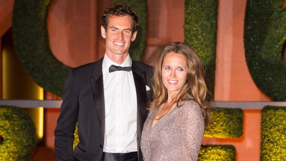 Andy Murray and Kim Sears