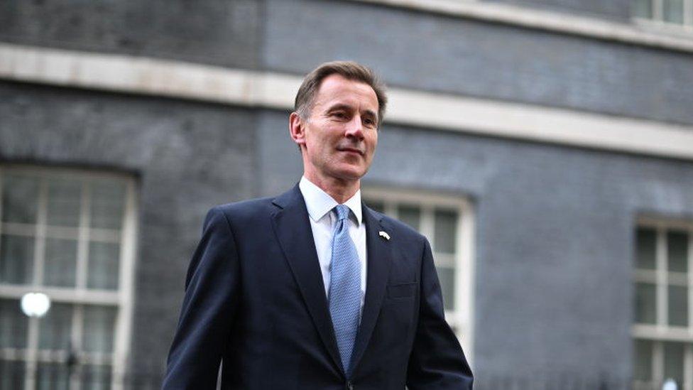 Chancellor Jeremy Hunt