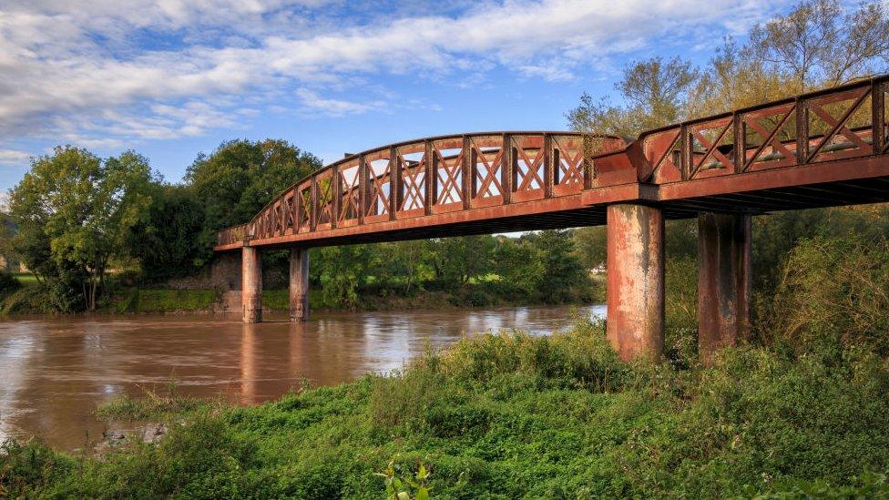 The Duke of Beaufort Bridge in Monmouth