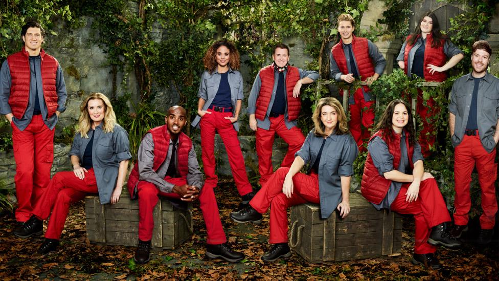 I'm A Celebrity 2020 group photo