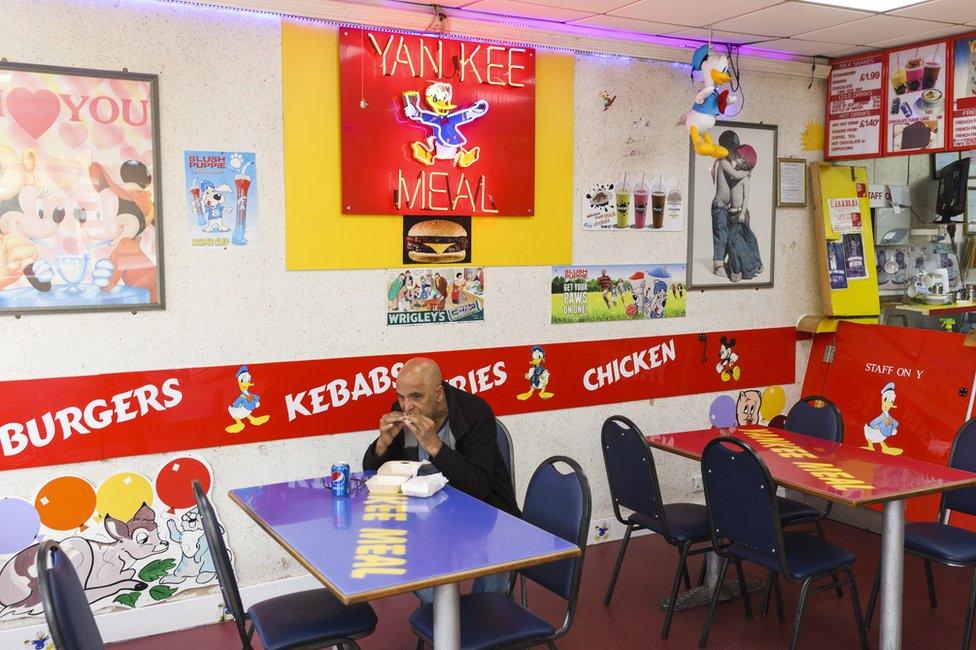 Yankee's Diner by Martin Parr