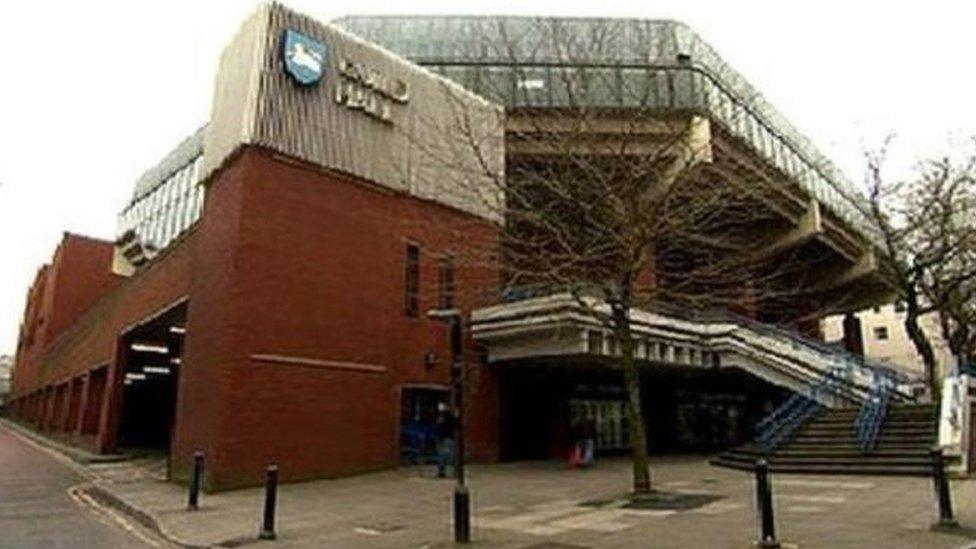 Preston Guild Hall opened in 1972