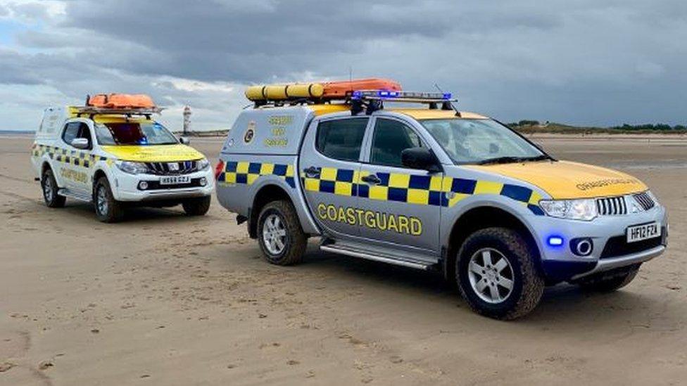 Flint Coastguard vehicles