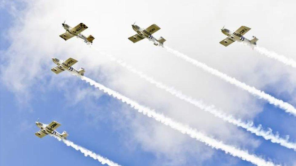 Throckmorton air show