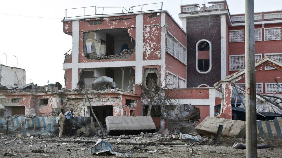 Sahafi Hotel in Mogadishu