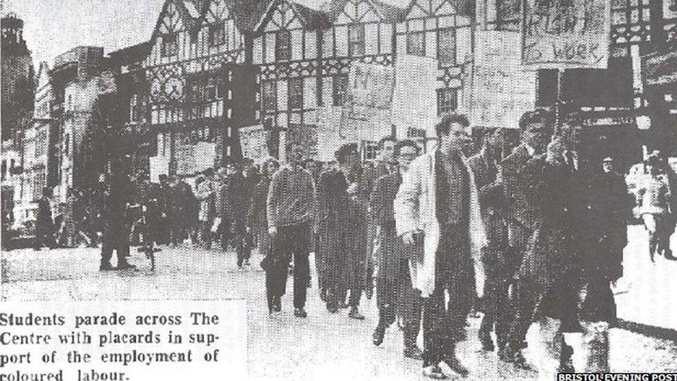 Bristol boycott march