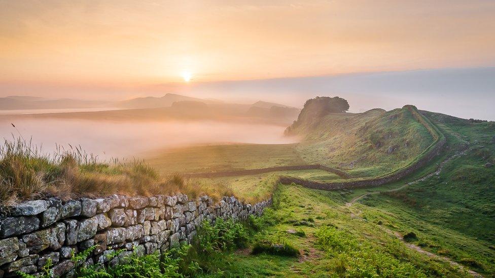 Richard Turnbull's photo 'Hadrian's Wall Sunrise'