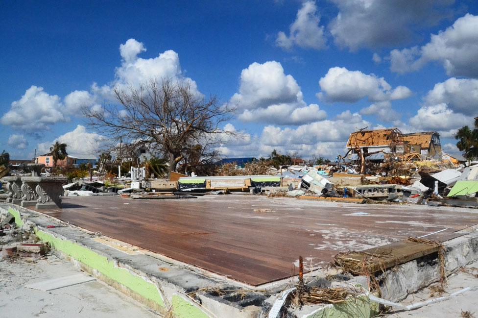 Devastation in Mexico Beach