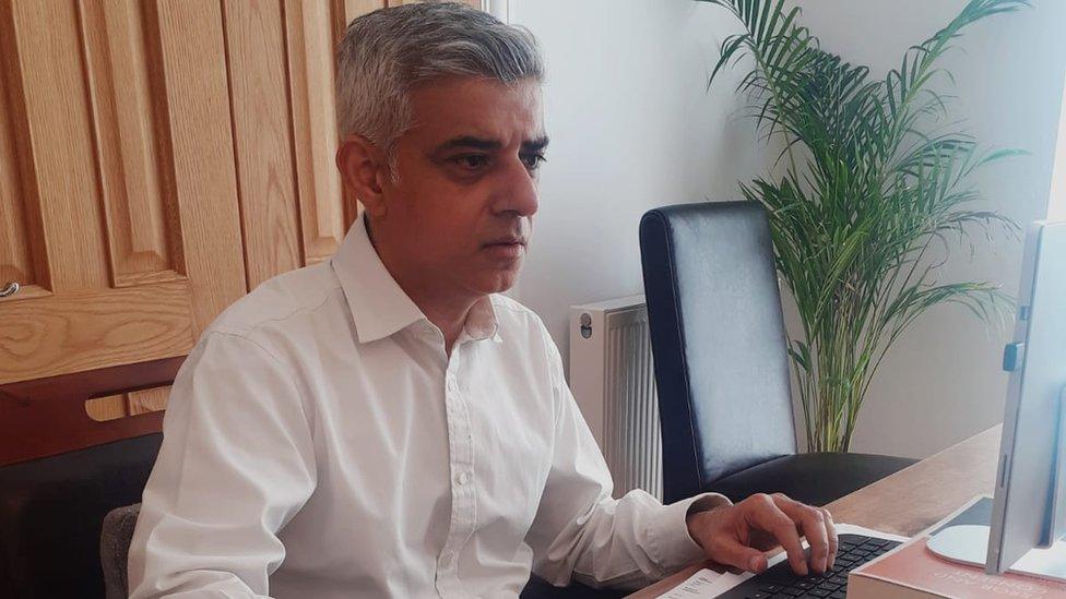 Sadiq Khan preparing for call