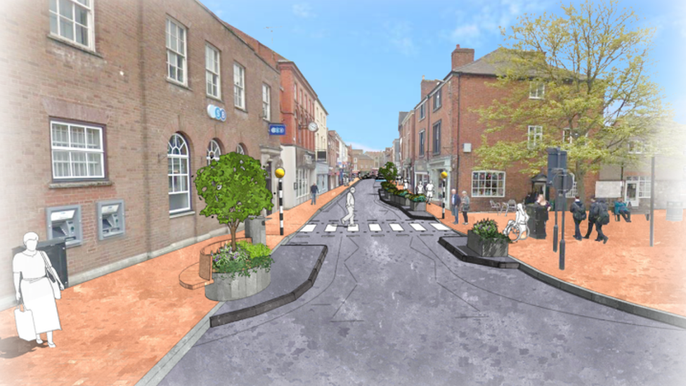 Artist's impression of Church Street