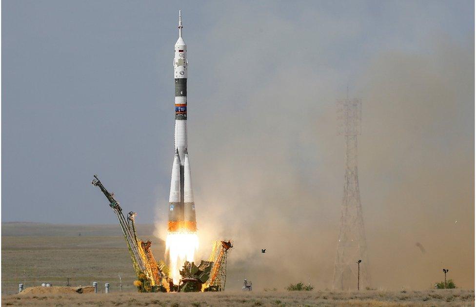 Soyuz launch