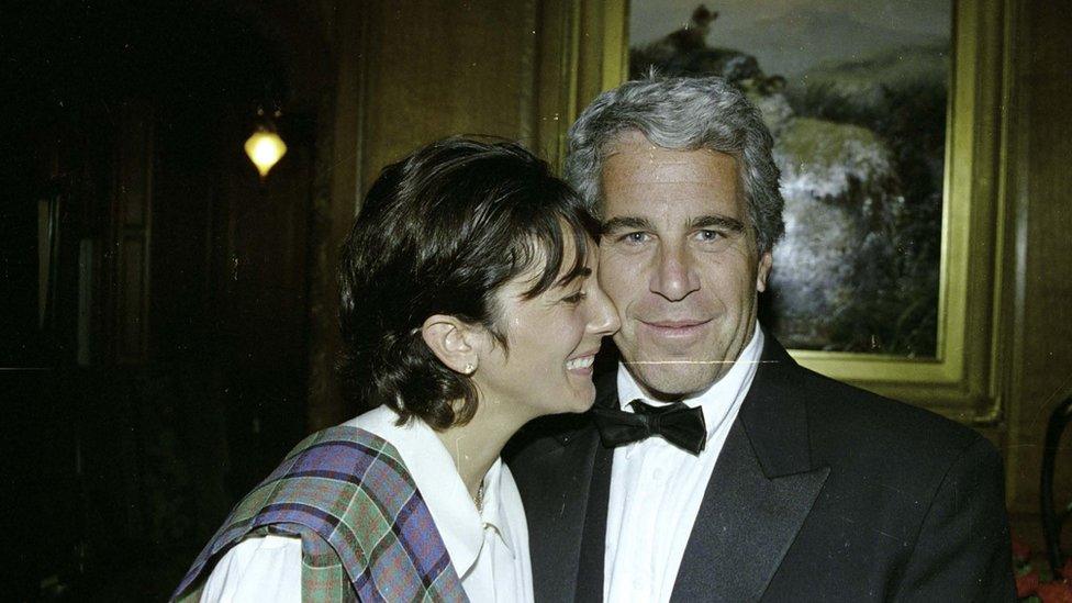 Ghislaine Maxwell and Jeffrey Epstein