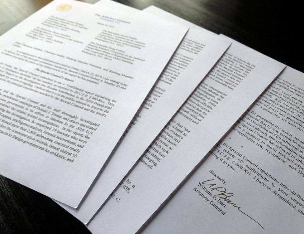 William Barr letter 24 March