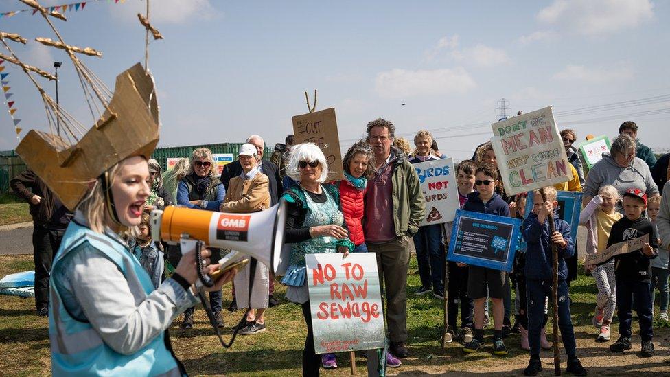 River Stour protest