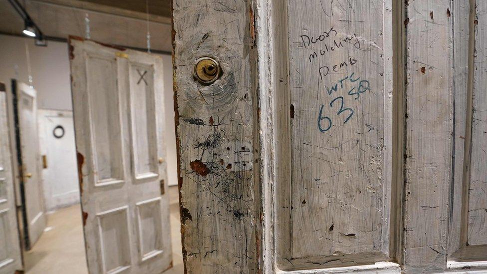 Door to a room used by Humphrey Bogart