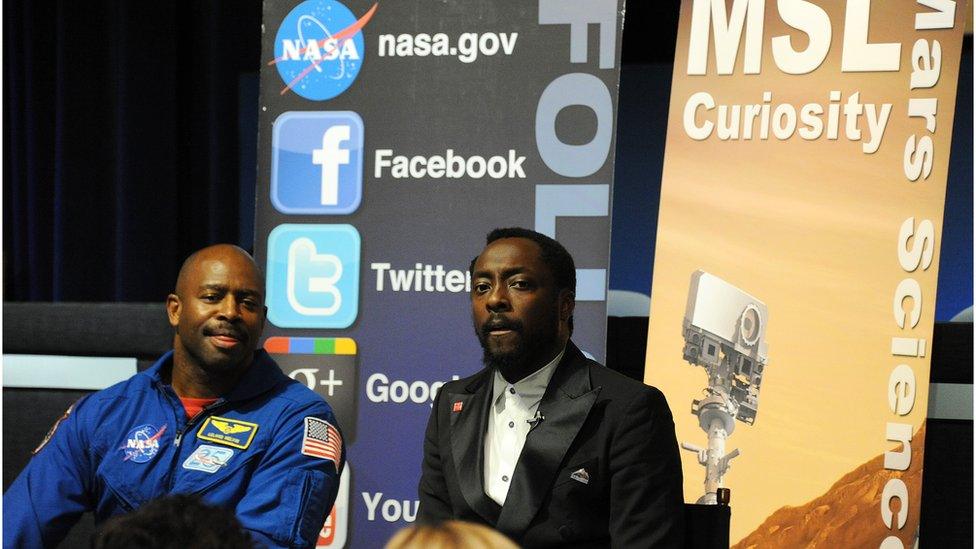 Will.i.am at NASA