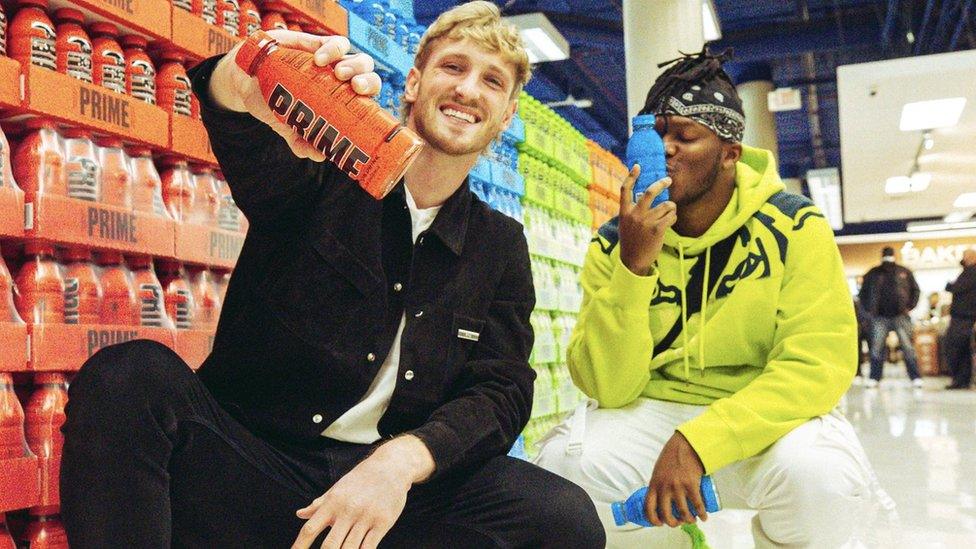 Logan Paul and KSI posted about the release of the drinks