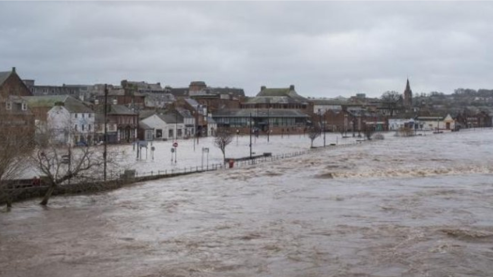 River Nith in Dumfries