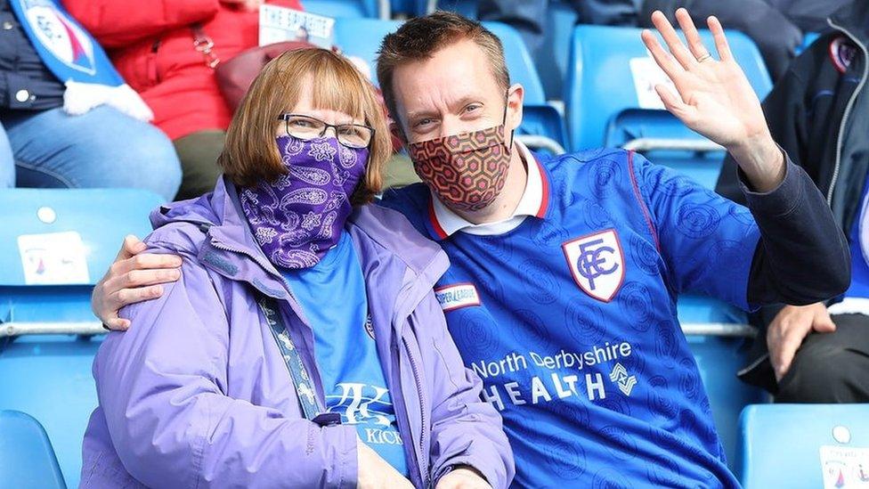 Dave Garratt and his mum