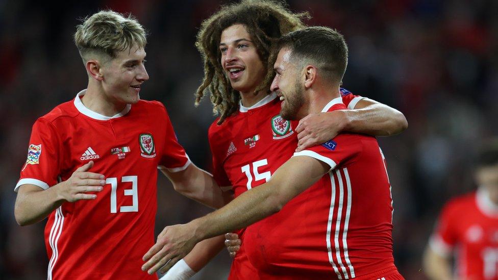 David Brooks, Ethan Ampadu, Aaron Ramsey