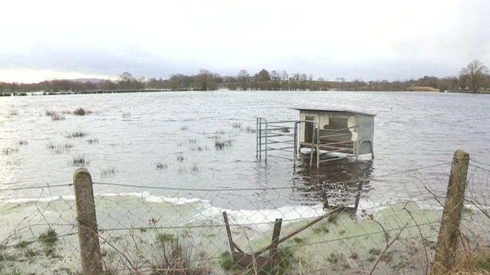 There is a warning of the potential for further flooding