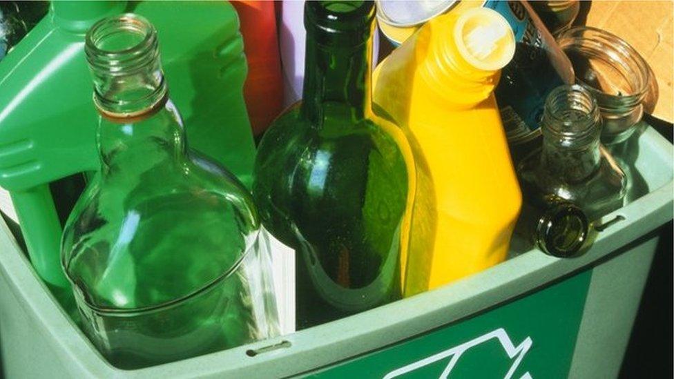 Bottles for recycling