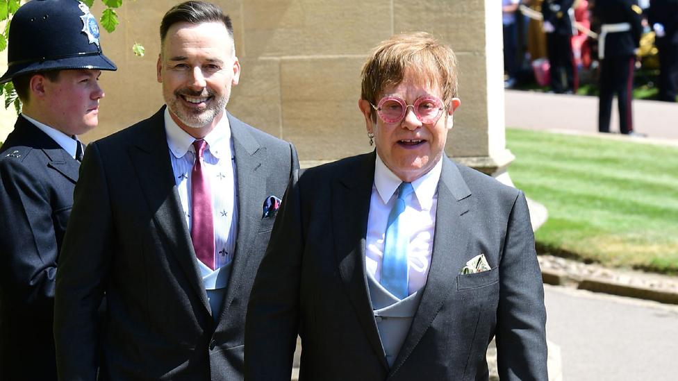 Elton John and David Furnish