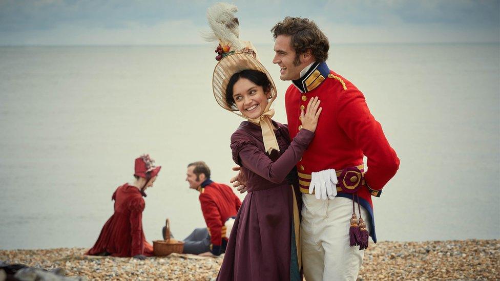 Olivia Cooke and Tom Bateman in Vanity Fair