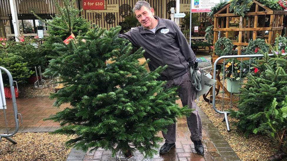 Graham Smart from Skylark garden centre, Wimblington