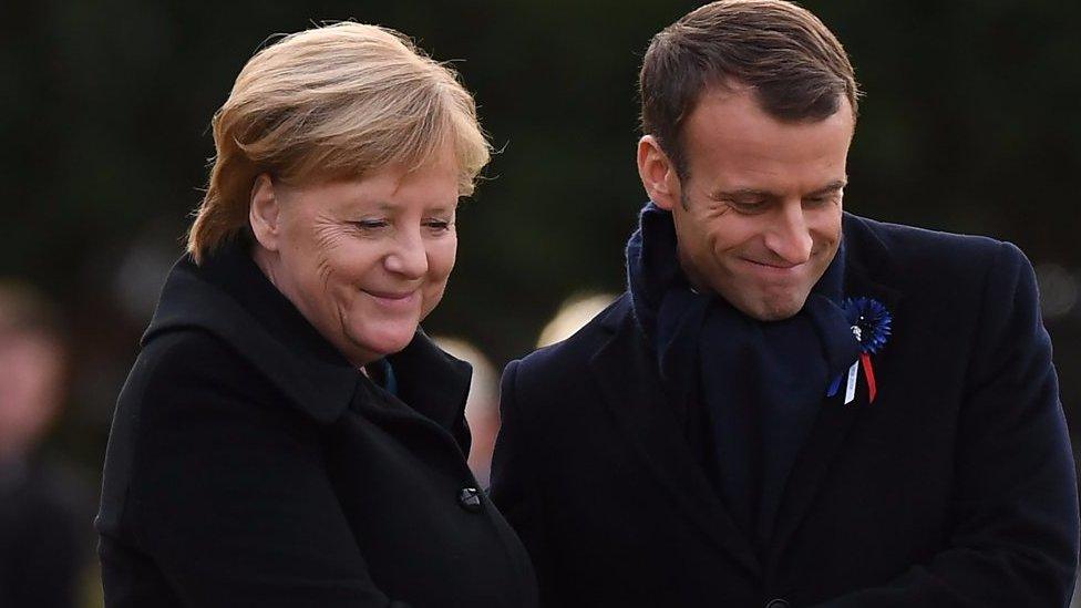 Merkel and Macron