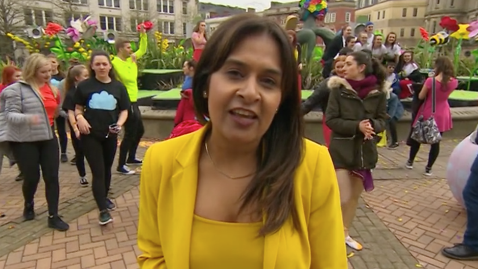 BBC Midlands Today Arts reporter Satnam Rana.