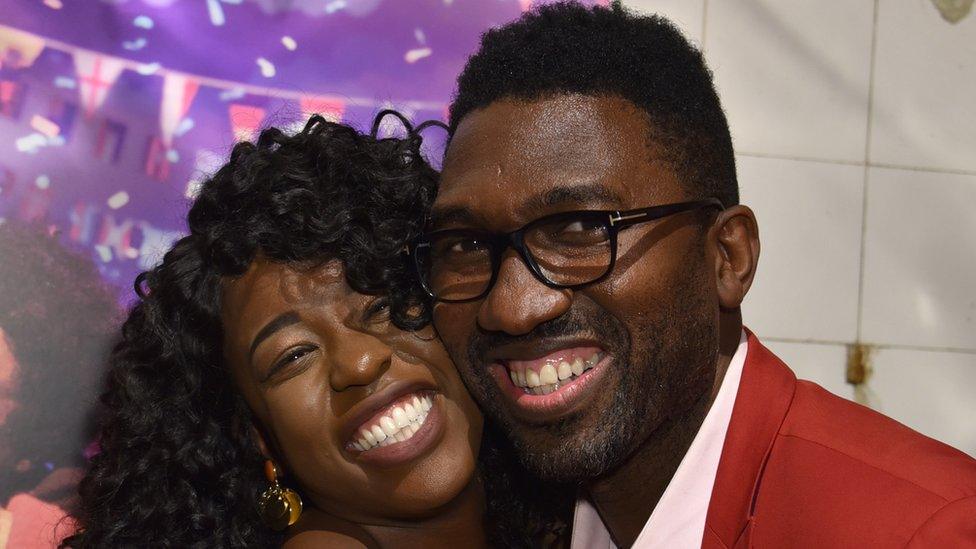 Gabrielle Brooks and Kwame Kwei-Armah