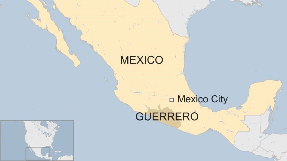 Map of Mexico