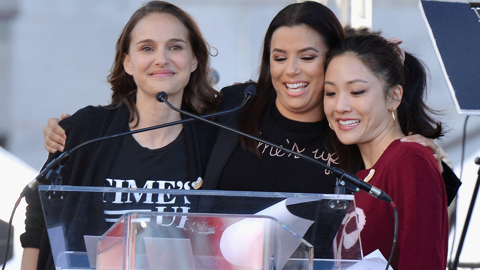 Natalie Portman, Eva Longoria, Constance Wu