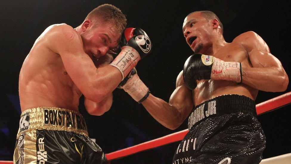 Nick Blackwell (Left) and Chris Eubank Jr