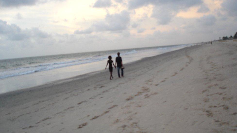 Beach in The Gambia