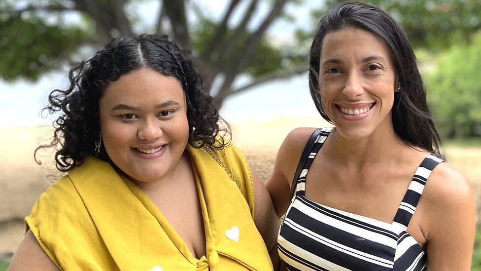 Rayane Souza and Mariana Oliveria