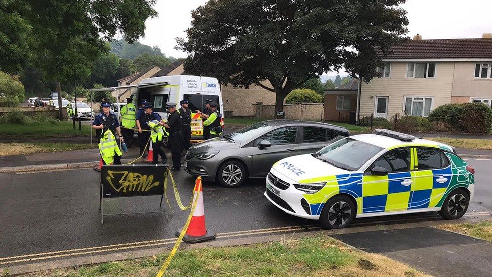 Emergency services at Eastfield Avenue