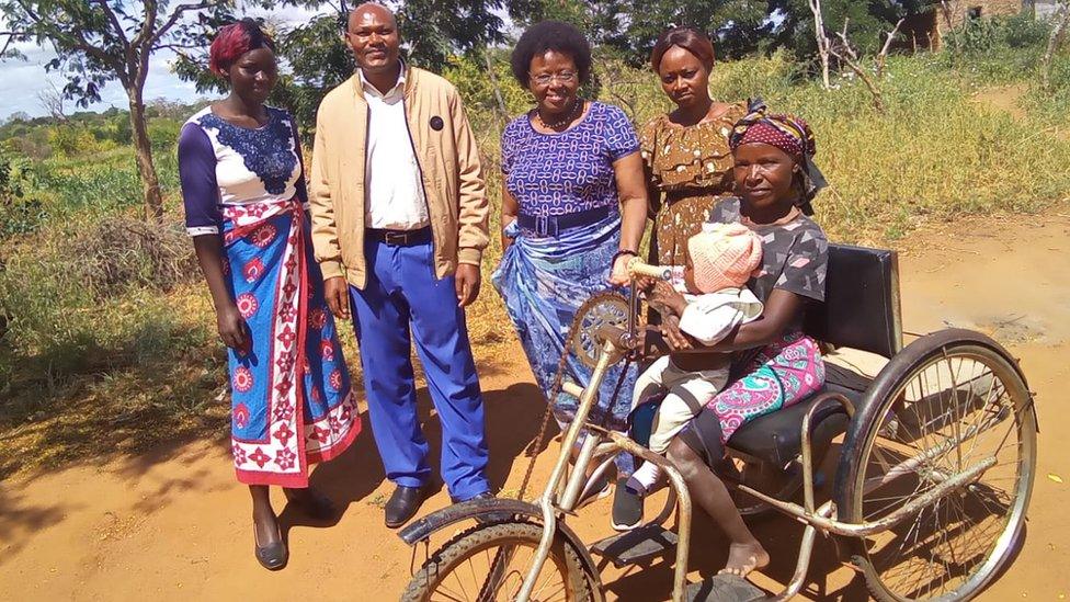 Nzembi Mosukulu and her son, Trevor