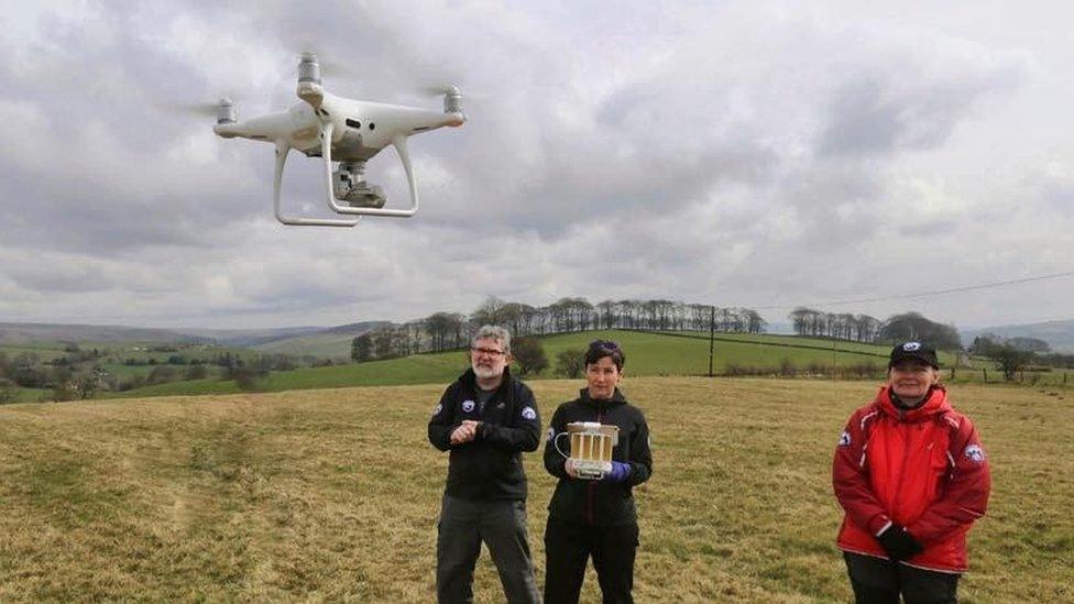 Buxton Mountain Rescue to use drones to search for missing people