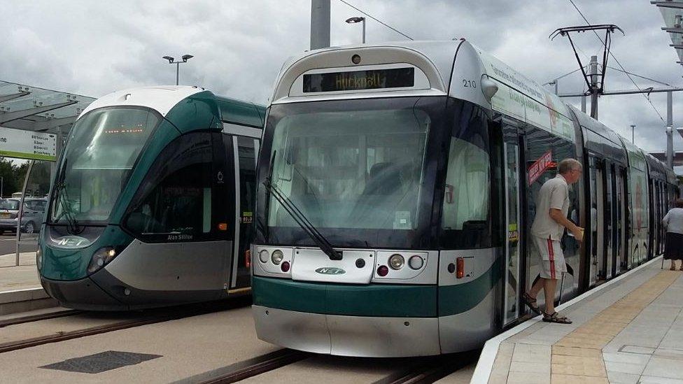 Nottingham trams