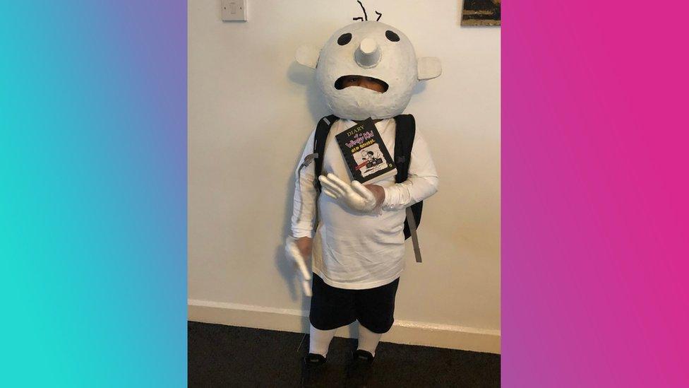 Kaden as Greg Heffley