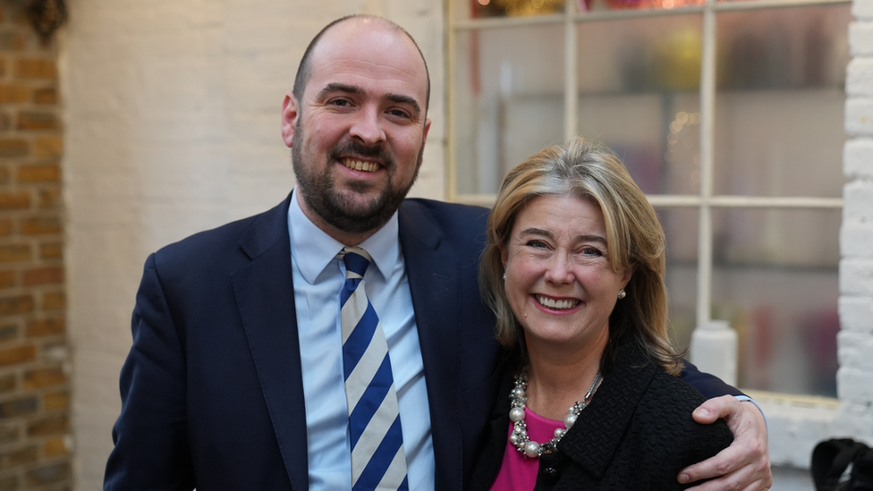 Richard Holden, Conservative Party chairman and Anna Firth MP