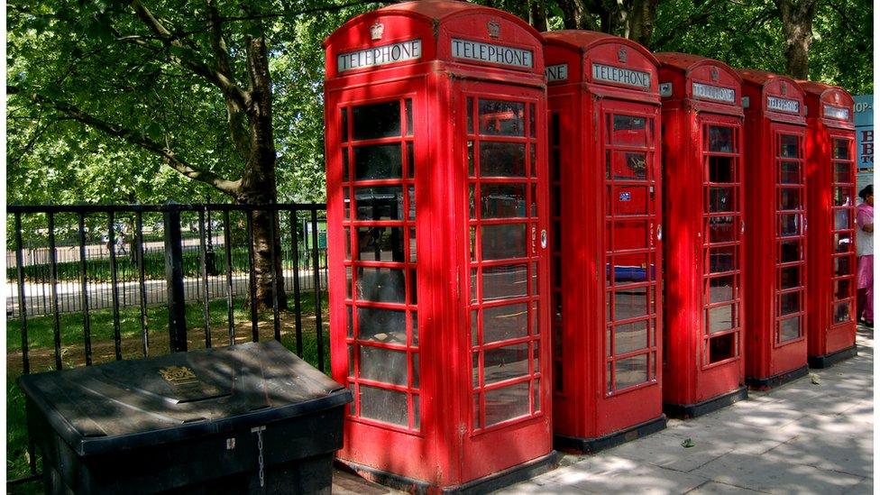 phone box rows