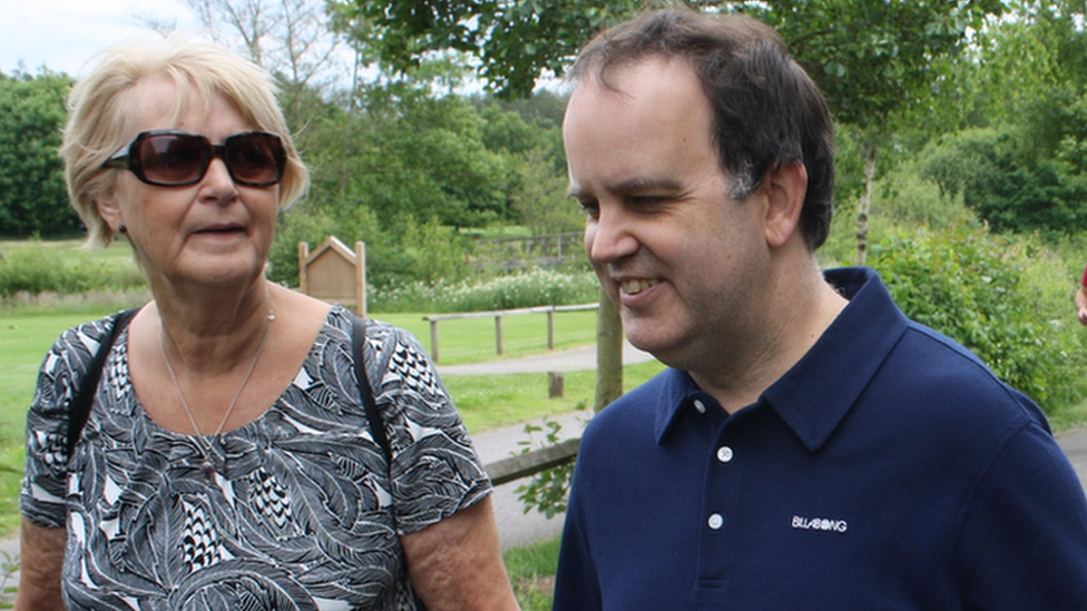 Simon and mum