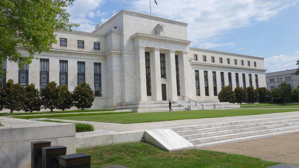 The US Federal Reserve Building, Washington DC