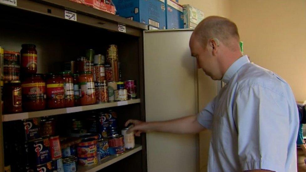 Food bank in Ceredigion